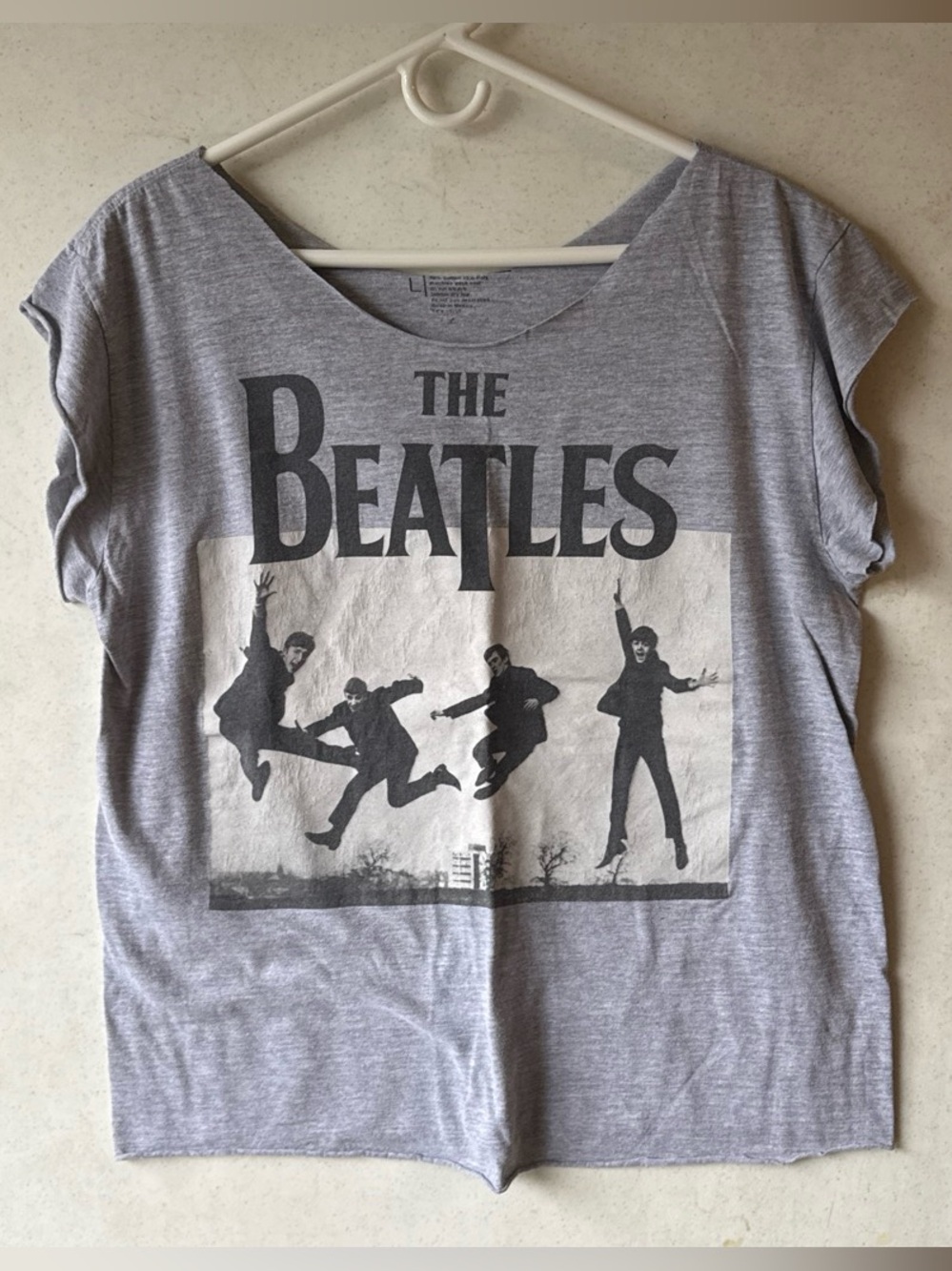 The Beatles Graphic Tee for Kids - Gray